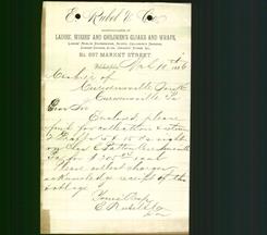 Business Letterhead - E. Rubel & Company