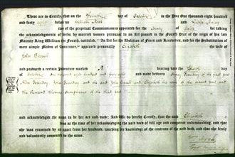 Deed by Married Women - Elizabeth Birrell-Original Ancestry