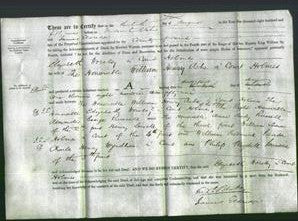 Deed by Married Women - Elizabeth Worsley a'Court Holme-Original Ancestry
