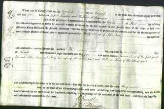 Deed by Married Women - Mary Jones-Original Ancestry
