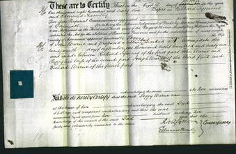 Deed by Married Women - Peggy Warne-Original Ancestry