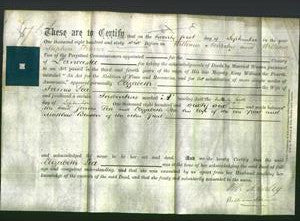 Deed by Married Women - Elizabeth Lea-Original Ancestry