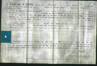 Deed by Married Women - Elizabeth Cooke-Original Ancestry