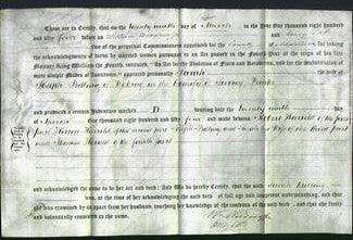 Deed by Married Women - Sarah Billing-Original Ancestry