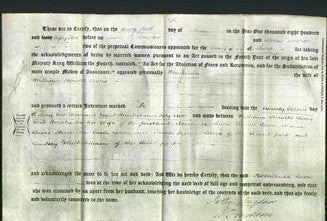 Deed by Married Women - Rosalinia Lewis-Original Ancestry