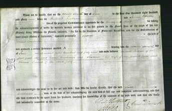 Deed by Married Women - Susan Couchman-Original Ancestry