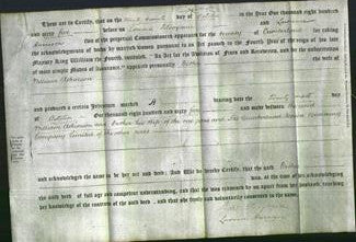 Deed by Married Women - Esther Atkinson-Original Ancestry