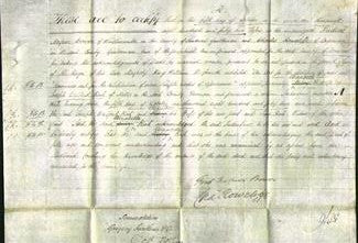 Deed by Married Women - Elizabeth Rich-Original Ancestry