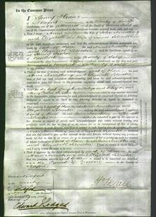 Court of Common Pleas - Anne Armstrong and Elizabeth SIlvester-Original Ancestry