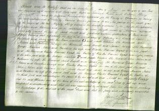Deed by Married Women - Sarah Fussell and Caroline Nelson-Original Ancestry
