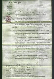 Court of Common Pleas - Elizabeth Guy Kember-Original Ancestry