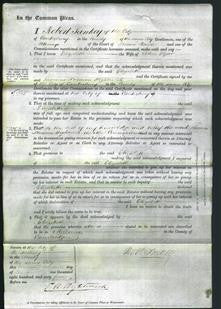 Court of Common Pleas - Elizabeth Elgar-Original Ancestry