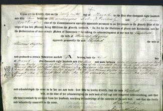 Deed by Married Women - Elizabeth Hynes-Original Ancestry