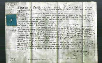 Deed by Married Women - Maud Des Champs de la Tour-Original Ancestry