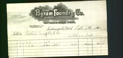 Letterhead - Byram Foundry Co.