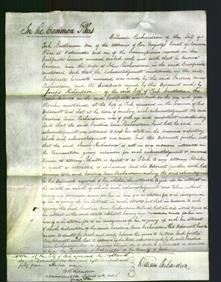 Court of Common Pleas - Caroline Ann Richardson-Original Ancestry