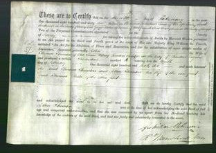 Deed by Married Women - Ellen Thornton-Original Ancestry