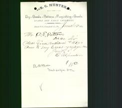 Business Letterhead - E. C. Hunter
