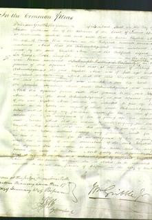 Court of Common Pleas - Elizabeth Ann Lyon Jordan-Original Ancestry