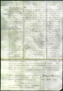 Court of Common Pleas - Elizabeth Barnard, Ann Holmes and Mary Kitching-Original Ancestry