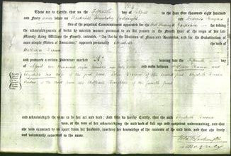 Deed by Married Women - Elizabeth Brown-Original Ancestry