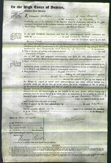 Court of Common Pleas - Caroline Weston-Original Ancestry