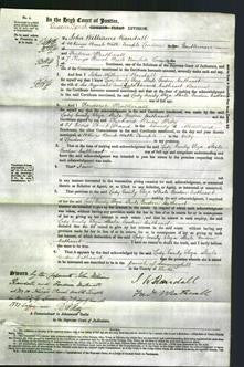 Court of Common Pleas - Emily Eliza Steele Gordon Catheart-Original Ancestry