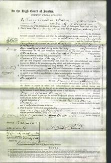 Court of Common Pleas - Francis Maria Shingfield-Original Ancestry