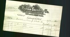 Letterhead - Byram Foundry Co.