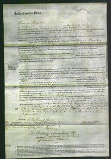 Court of Common Pleas - Ann Baker-Original Ancestry