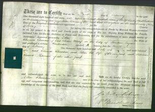 Deed by Married Women - Ellen Thornton-Original Ancestry