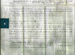Deed by Married Women - Mary Mac Farlane-Original Ancestry