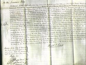 Court of Common Pleas - Mary Yarranton-Original Ancestry