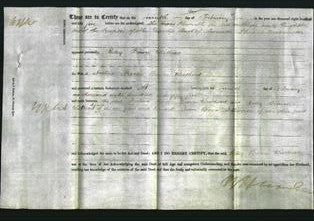 Deed by Married Women - Betsy Brown Westhead-Original Ancestry