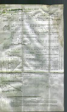 Court of Common Pleas - Jane Cole-Original Ancestry