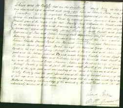 Deed by Married Women - Sarah Fussell and Caroline Nelson-Original Ancestry