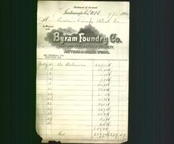 Letterhead - Byram Foundry Co.
