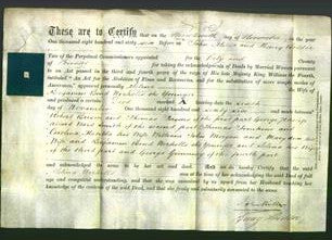 Deed by Married Women - Selina Nicholls-Original Ancestry