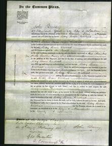 Court of Common Pleas - Betsy Brown Westhead-Original Ancestry