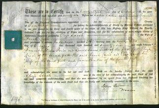 Deed by Married Women - Eliza Sarah Lewis-Original Ancestry