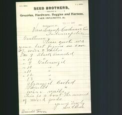 Letterhead - Seed Brothers