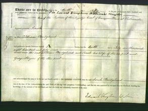 Deed by Married Women - Sarah Bridgeland-Original Ancestry