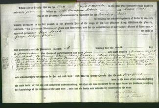 Deed by Married Women - Eliza Sarah Gregori-Original Ancestry