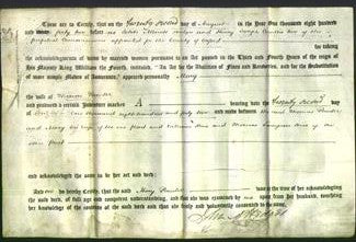 Deed by Married Women - Mary Painter-Original Ancestry