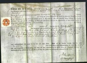 Deed by Married Women - Emmaley Connolly-Original Ancestry