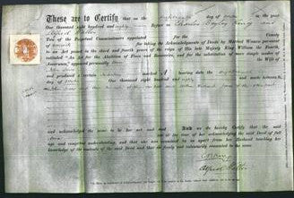 Deed by Married Women - Ann Sears-Original Ancestry