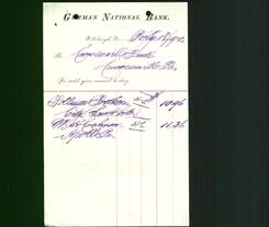 Bank Letterhead - German National Bank