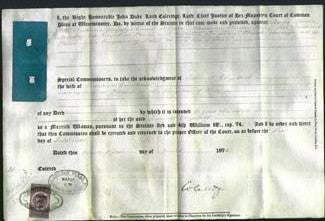 Appointment of Special Commissioners - Joseph Severn, Alexander Roesler Franz and William Longmore-Original Ancestry