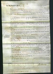 Court of Common Pleas - Mary Westover-Original Ancestry