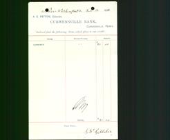 Bank Letterhead - Curwensville Bank